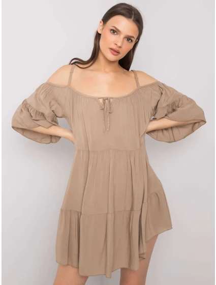 Sukienka TW SK BI model 19772274 ciemny bezowy - FPrice