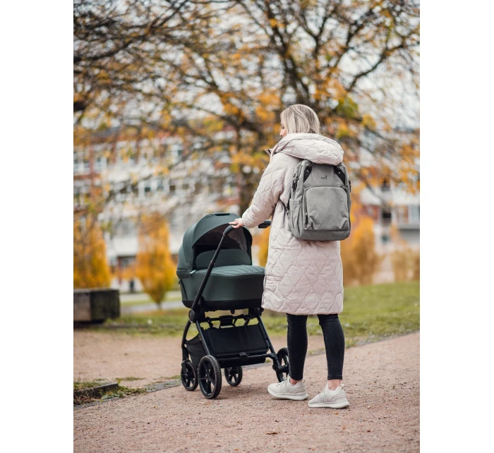 Dámský batoh na kočárek Engelis Vuch Vela Grey Dámský batoh na kočárek Engelis Vuch Vela Grey