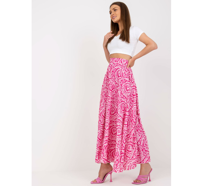 Dámská sukně dlouhá WN SD model 18778228 Růžová s bílou Rue Paris - FPrice