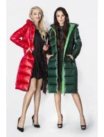 DŁUGA ZIMOWA KURTKA DAMSKA Z ZIELONA model 21242582 - Ann Gissy DŁUGA ZIMOWA KURTKA DAMSKA Z ZIELONA model 21242582 - Ann Gissy