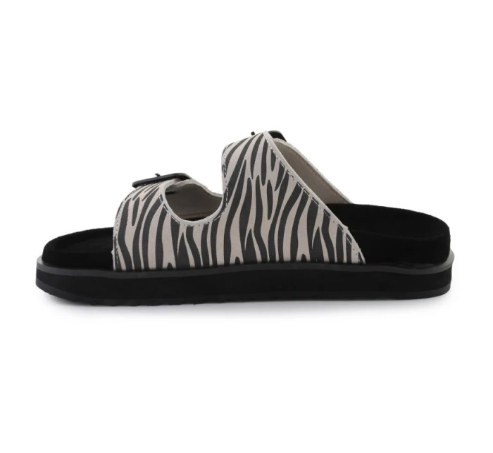 D.FRANKLIN Nordic Sandal Buckle Zebra DFSH405002-ZEBR