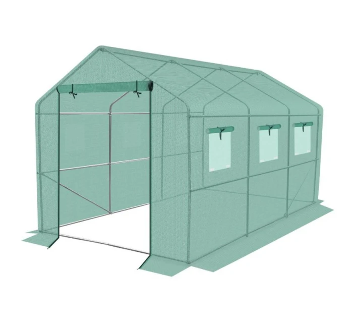 Krycí plech pro zahradní tunel 200x350x200 cm ZELENÝ Krycí plech pro zahradní tunel 200x350x200 cm ZELENÝ