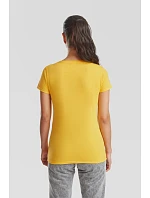 Fruit of the Loom Lady-Fit Valueweight V-Neck T Dámské tričko s výstřihem do V 16.1398 white Fruit of the Loom Lady-Fit Valueweight V-Neck T Dámské tričko s výstřihem do V 16.1398 white