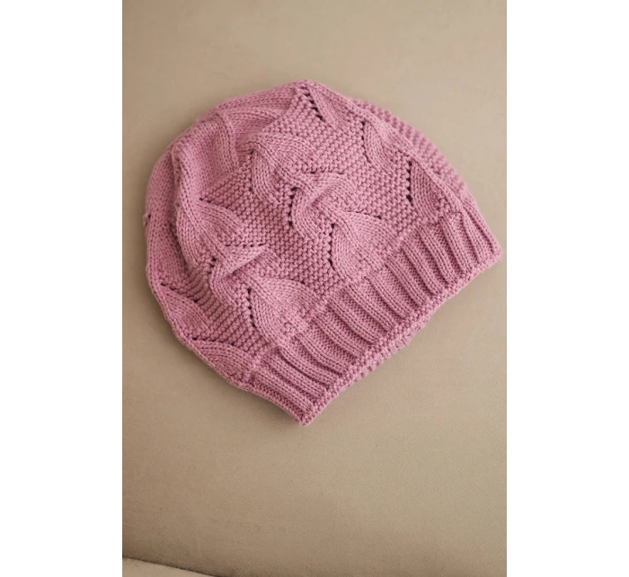 Fleecová čepice Marta K231 ecru