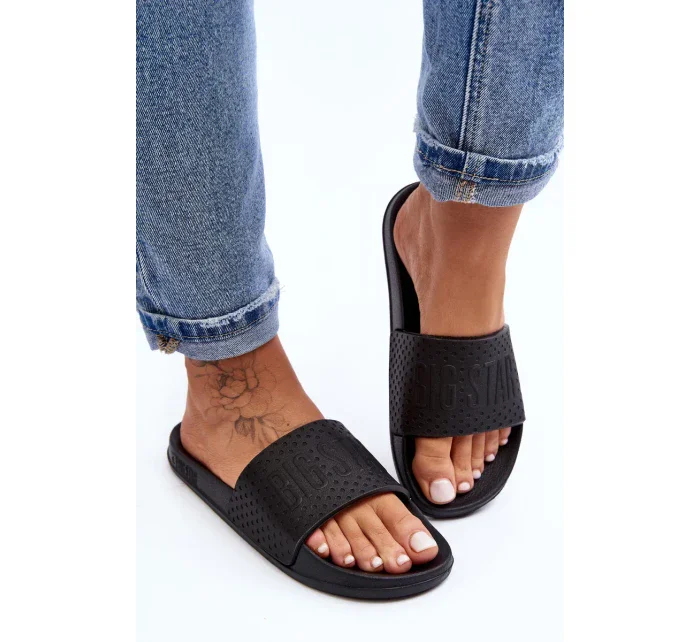 Dámské žabky Cross Jeans Black Dámské žabky Cross Jeans Black