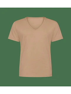 SLG Base V Neck Shirt - Smoked Sand - SLOGGI Smoked Sand - SLOGGI