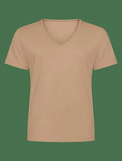 SLG Base V Neck Shirt  Sand  Sand  model 22288328 - Sloggi