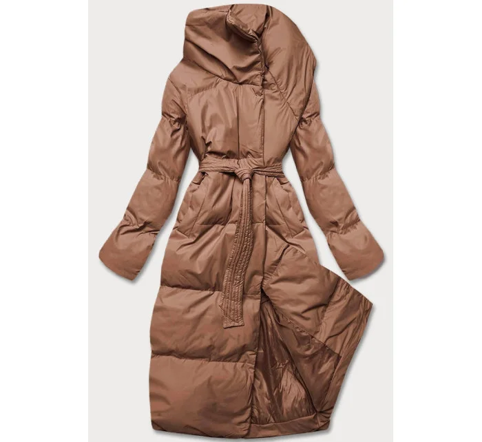 Hnědá dámská zimní  bunda model 21247625 - J.STYLE