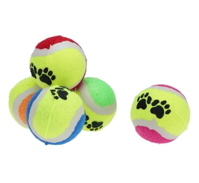 TENISOVÝ MÍČEK PRO PSY 5KS TENISOVÝ MÍČEK PRO PSY 5KS