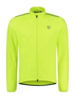 Bunda do deště Rogelli DISTANCE fluor XL