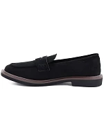 Dámské polobotky Lordsy, černé, ze semiše, Vinceza 62335 Dámské polobotky Lordsy, černé, ze semiše, Vinceza 62335