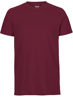 Neutral O 61001 Pánské tričko z bio bavlny 77.6101 bordeaux
