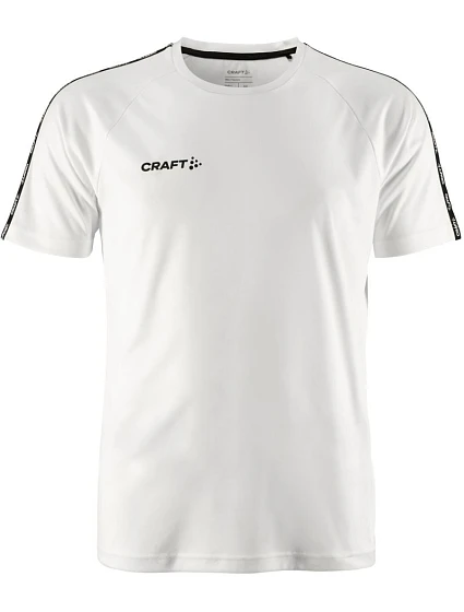Craft Teamwear Squad Go Contrast Jersey M Pánské kontrastní sportovní tričko 82.2725 white Craft Teamwear Squad Go Contrast Jersey M Pánské kontrastní sportovní tričko 82.2725 white
