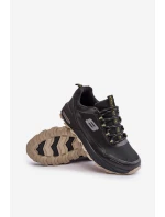 Pánské Sportovní Boty Na Platformě Černé Idama Pánské Sportovní Boty Na Platformě Černé Idama