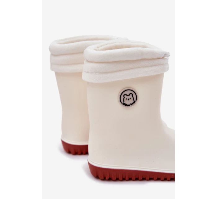 Dětské Gumové Boty S  Světle Béžové model 21692602 - Boto