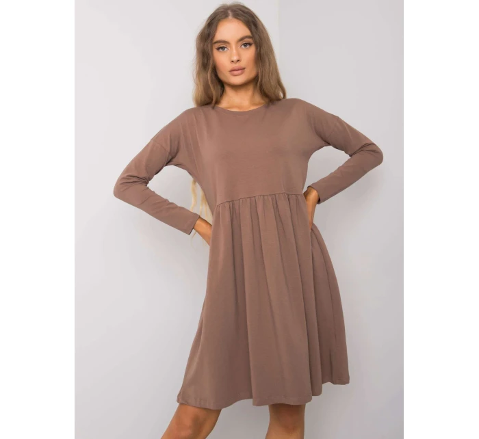 Šaty RV SK 5889.41P hnědá