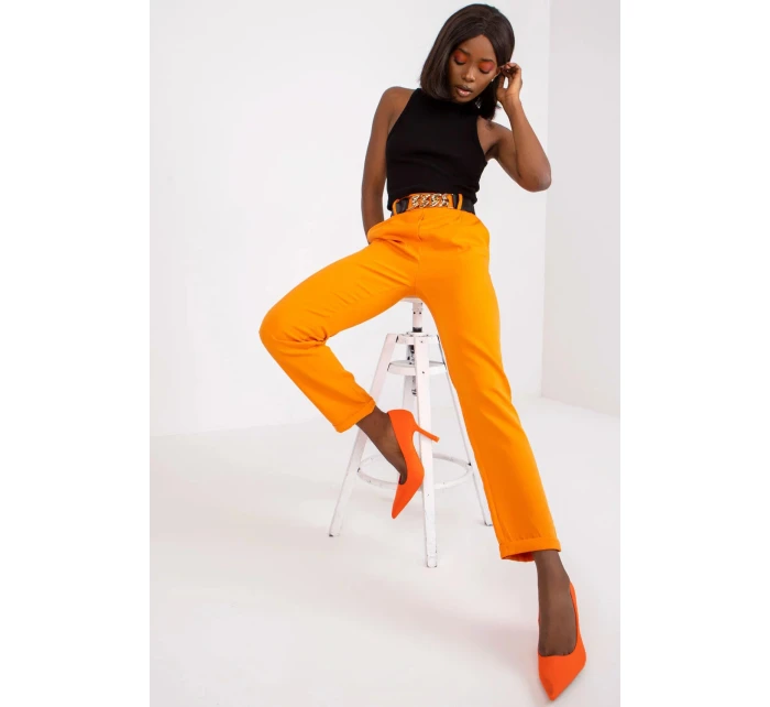 Dámské kalhoty 13165.20 oranažové - Italy Moda Dámské kalhoty 13165.20 oranažové - Italy Moda