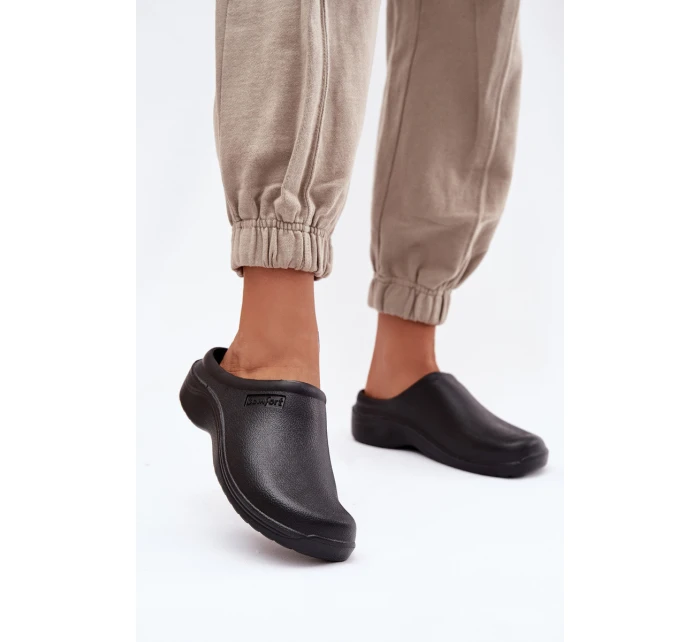 Pěnové pantofle SD4097 černé - Parissa Pěnové pantofle SD4097 černé - Parissa