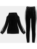 Černo-bílý sportovní komplet s legínami (YP-9967) Černo-bílý sportovní komplet s legínami (YP-9967)
