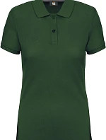 WK WK 275 Dámské pracovní piqué polo z těžké bavlny 20.W275 forest green