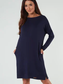 model 21117079 tunika dł.r. kolor:granat - Italian Fashion