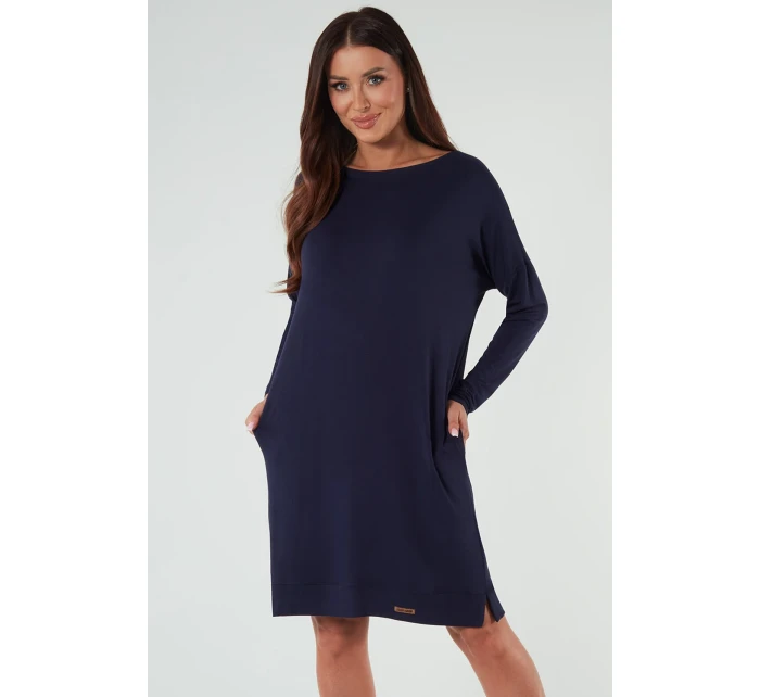 model 21117079 tunika dł.r. kolor:granat - Italian Fashion model 21117079 tunika dł.r. kolor:granat - Italian Fashion