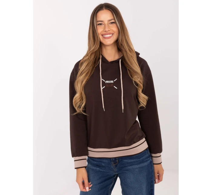 Bluza RV BL model 21314511 ciemny brązowy - FPrice