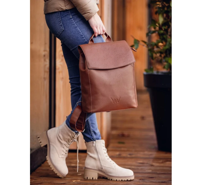 Městský batoh VUCH Gioia Brown Městský batoh VUCH Gioia Brown