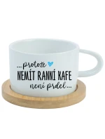 Hrníček makronka - Protože [doplň si sám] není prdel