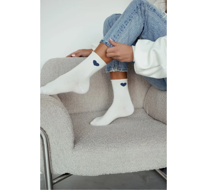 Dámské ponožky bez tlaku Srdce 0200.204