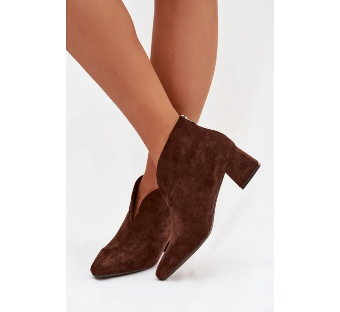 Boty na podpatku  model 223589 Step in style