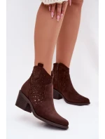 Boty na podpatku  model 224620 Step in style