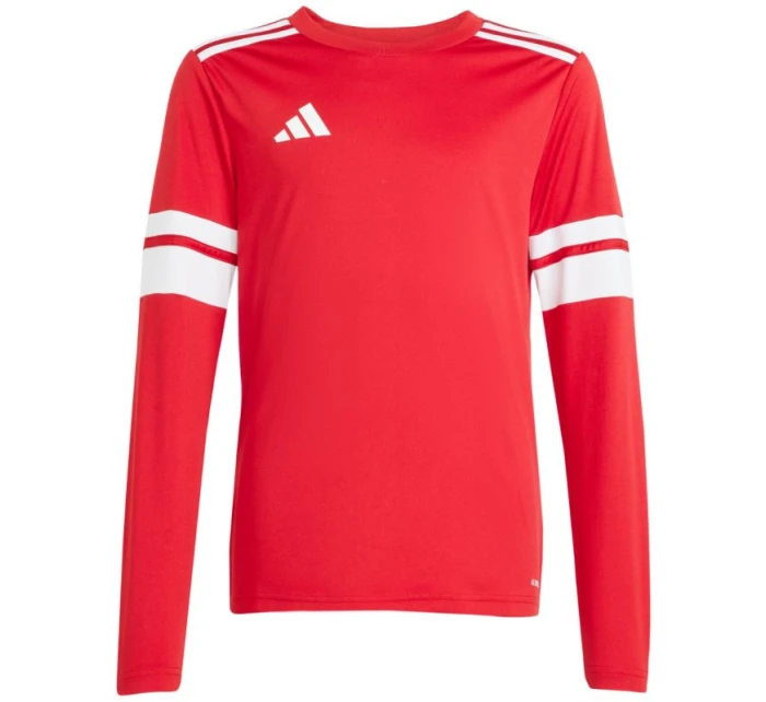 Dětský dres adidas Squadra 25 s dlouhým rukávem červenobílý JJ0041