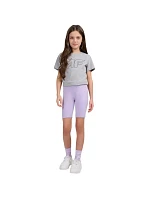 Dívčí kraťasy CAS fialové 51S model 22282049 - 4F Dívčí kraťasy CAS fialové 51S model 22282049 - 4F