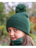 Result Headwear RC 028J Dětská pletená čepice s bambulí 28.028J navy Result Headwear RC 028J Dětská pletená čepice s bambulí 28.028J navy