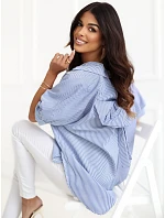 Koszula IT KS model 22107007 biało granatowy - FPrice Koszula IT KS model 22107007 biało granatowy - FPrice