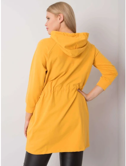 Dámská mikina RV BL 6853.10P tmavě žlutá