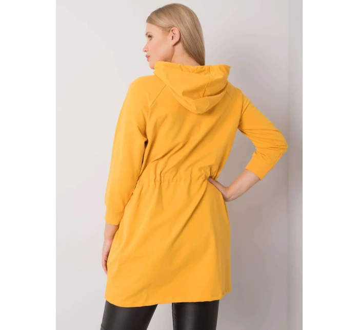 Dámská mikina RV BL 6853.10P tmavě žlutá