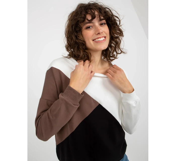 Mikina RV BL 8463.41P bílá a černá