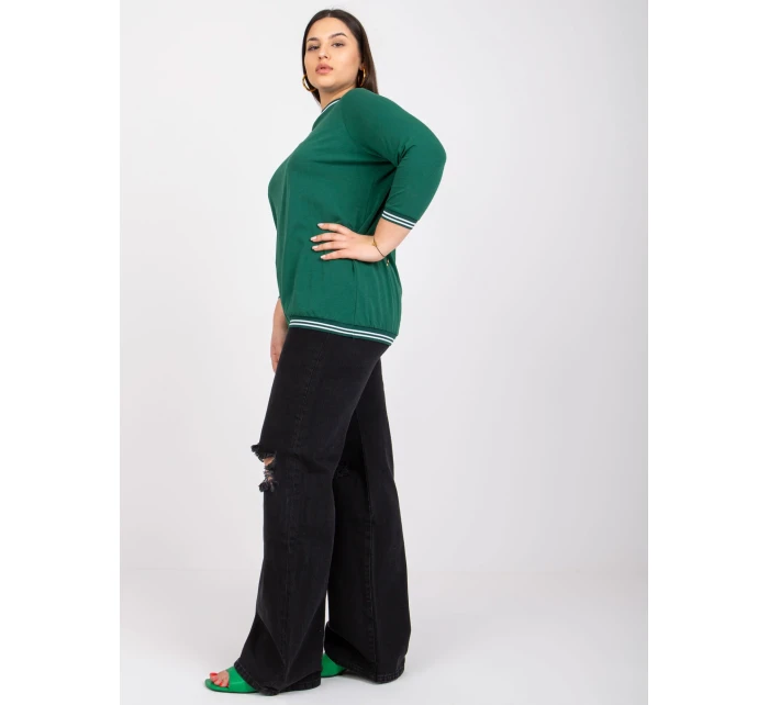 Halenka RV BZ 6640.86 tmavě zelená