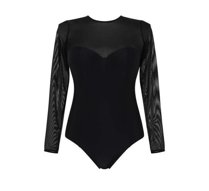 Swimwear Jet Mesh Moulded Swimsuit black SW1903