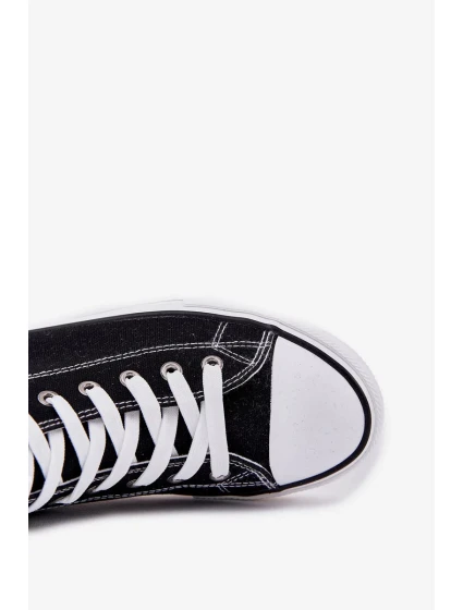 Pánské plátěné tenisky Big Star HI-POLY SYSTEM – černé