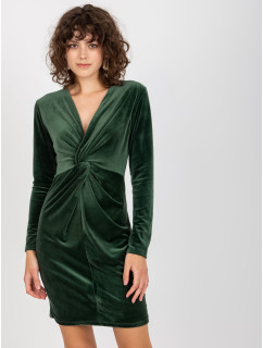 Dámské šaty RP SK model 19349778 tmavě zelená - Rue Paris