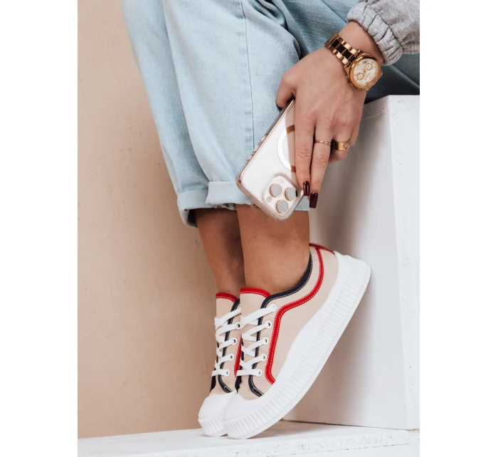 Dámské sportovní tenisky BENDIX beige FashionStreet ZY0310