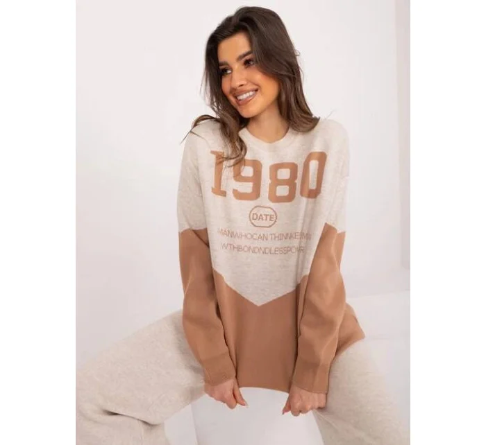 dámský dvoudílný komplet s volným svetrem model 19769934 - Factory Price dámský dvoudílný komplet s volným svetrem model 19769934 - Factory Price