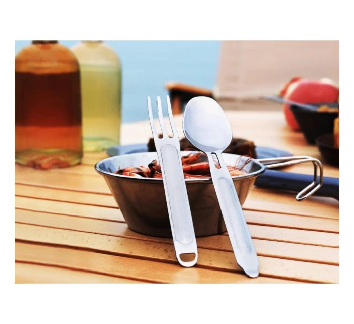 Titanový cestovní příbor - lžíce + vidlička - NexTool NE20133