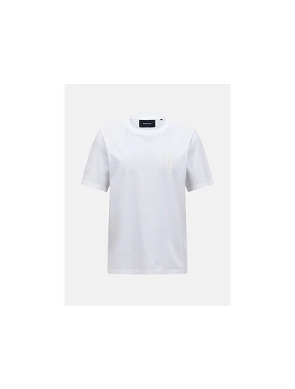 Pánské tričko PEAK PERFORMANCE M Original Graphic Tee, bílá barva Pánské tričko PEAK PERFORMANCE M Original Graphic Tee, bílá barva