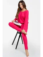 Italian Fashion Karina long length sp. barva:fuchsiová