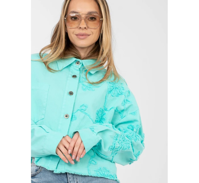 IT KR bunda FL9993.77 tyrkysová IT KR bunda FL9993.77 tyrkysová