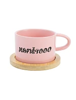 KAFIŠTOOO - růžový hrníček makronka 200 ml